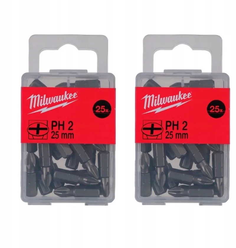 Schroefbits PH 2 x 25 mm - 25 stuks - 4932399587 de Milwaukee – image du produit