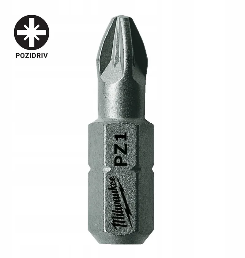 Schroefbits PZ 1 x 25 mm - 25 stuks - 4932399589 von Milwaukee – Produktbild