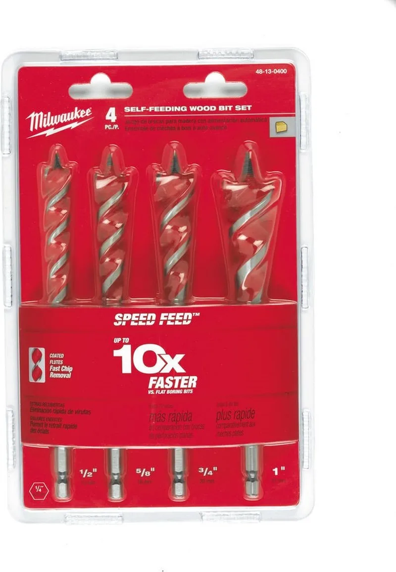 Set zelfvoedende houtboren (4-delig) - 4932479477 von Milwaukee – Produktbild