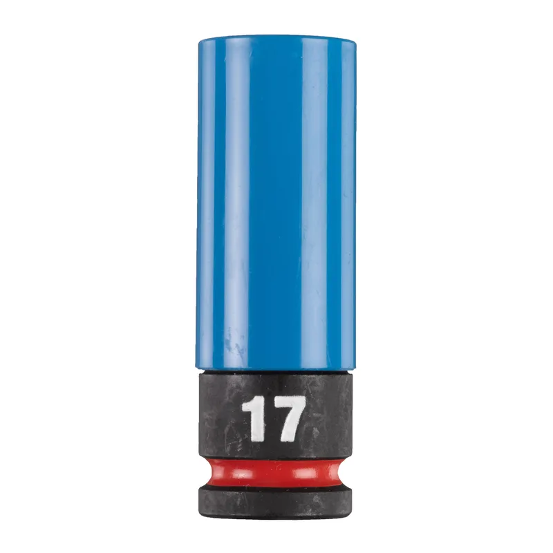 SHOCKWAVE 1/2" Slagmoerdop met sleeve HEX 17 mm - 4932493371 by Milwaukee – product image