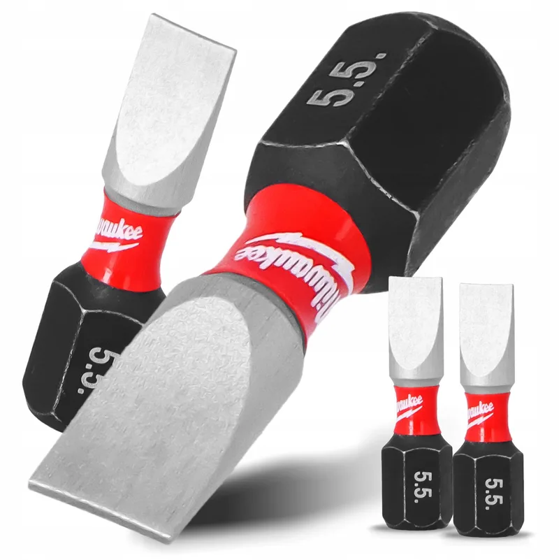 SHOCKWAVE Impact Bits SL5.5 25mm - 2 Stuks by Milwaukee – product image