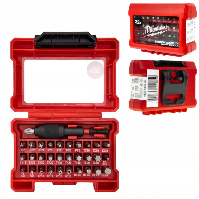 SHOCKWAVE Impact Duty Bitset 32 ​​Delen van Milwaukee – productafbeelding