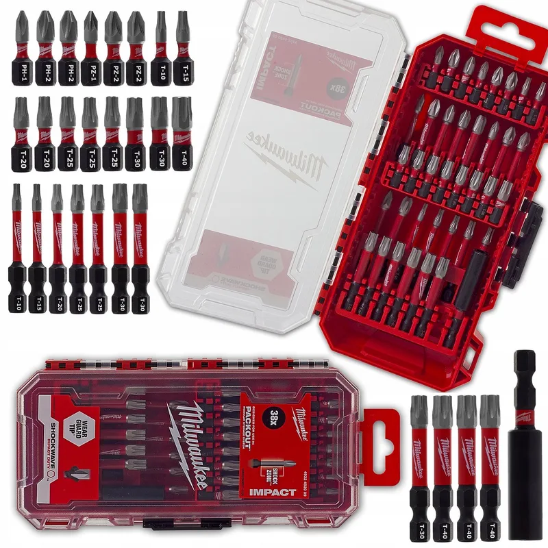 Shockwave Impact Duty Bitset 38 Penetrerend met Magnetische Houder by Milwaukee – product image