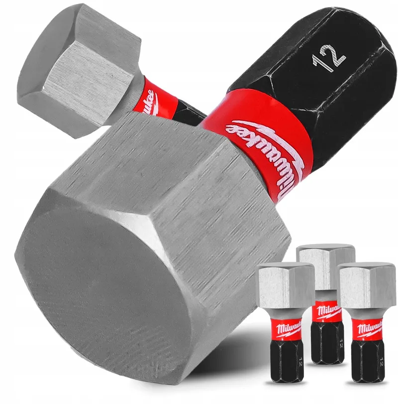 SHOCKWAVE IMPACT DUTY HEX12 25mm Bits (3 stuks) von Milwaukee – Produktbild