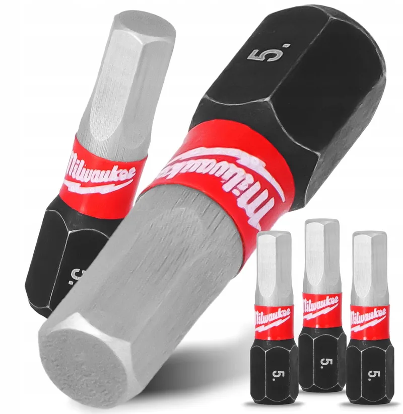 SHOCKWAVE IMPACT DUTY HEX5 25 mm bit 3 stuks de Milwaukee – image du produit