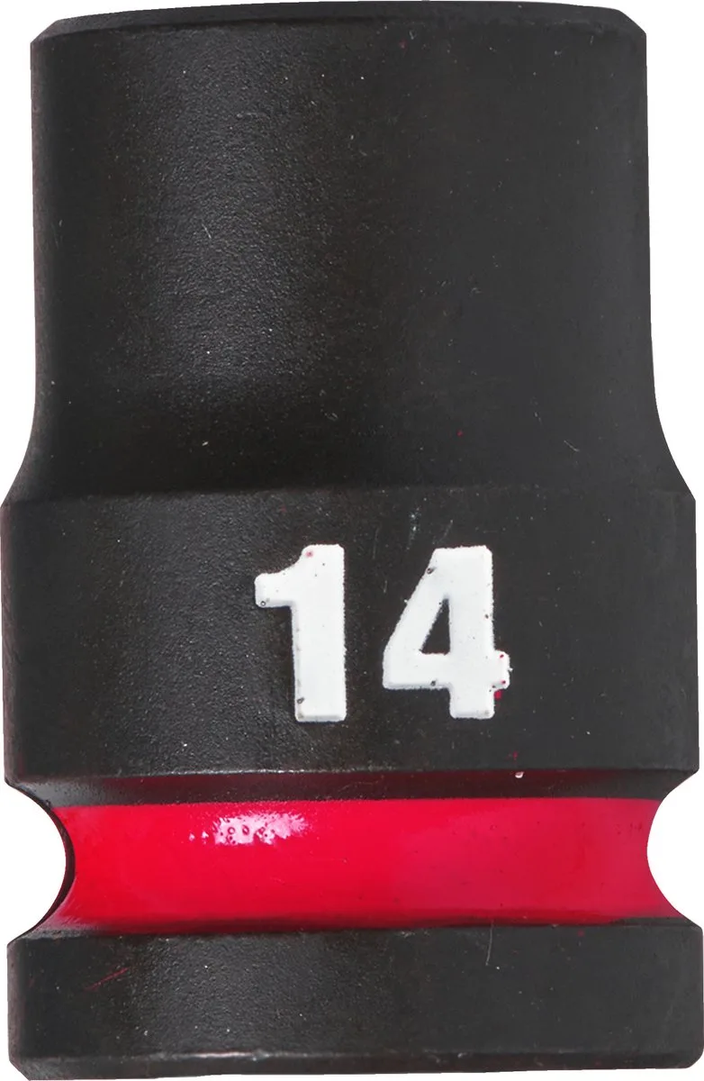 Shockwave Impact Duty - Korte Dopsleutel - 14mm - 1/2" Vierkant - Cr-Mo Staal de Milwaukee – image du produit