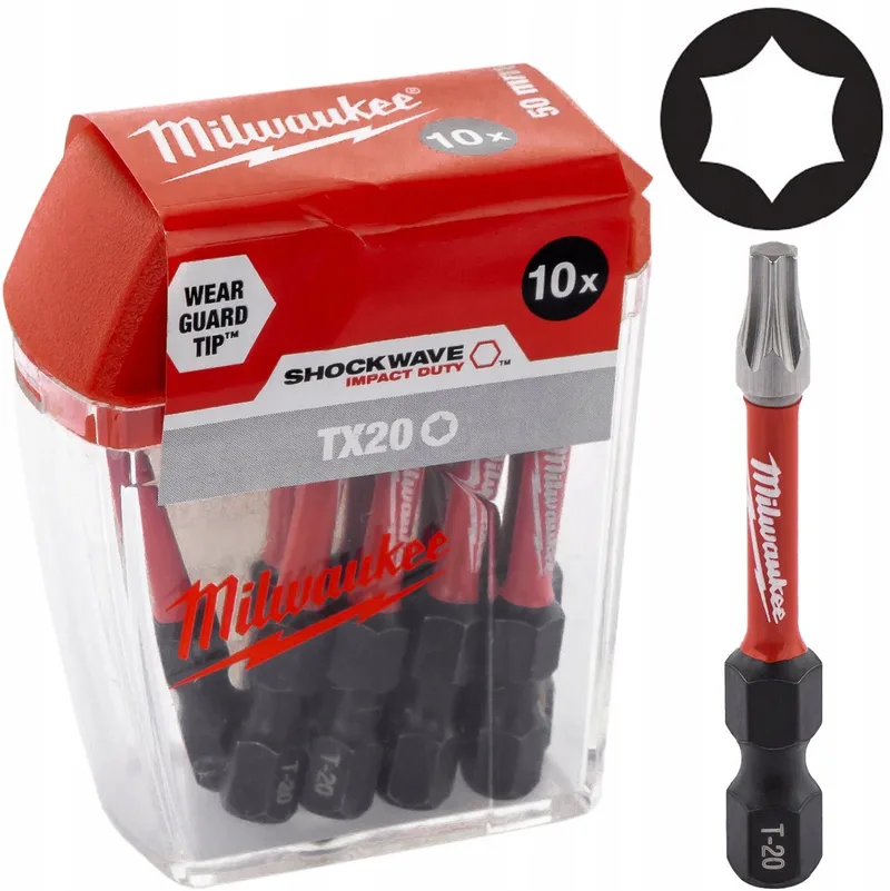 Shockwave Impact Duty™ schroefbits CD Tic Tac TX20 x 50 mm - 10 stuks - 4932430877 by Milwaukee – product image