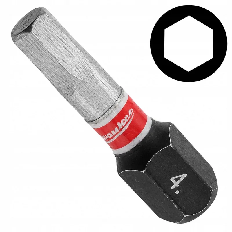 Shockwave Impact Duty™ schroefbits Shockwave Hex 4 mm x 25 mm - 2 stuks - 4932430895 de Milwaukee – image du produit