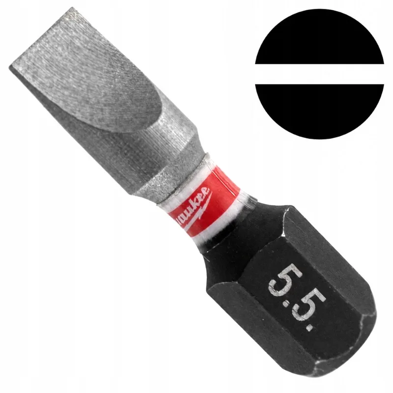 Shockwave Impact Duty™ schroefbits Shockwave SL 5.5 x 25 mm - 2 stuks - 4932430902 von Milwaukee – Produktbild