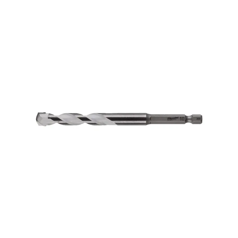 SHOCKWAVE Multimaterial Bohrer 1/4" Hex (10 x 120 mm)" van Milwaukee – productafbeelding