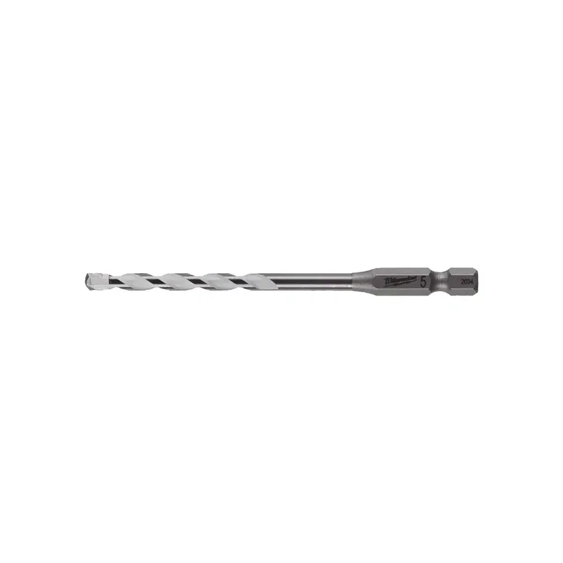 SHOCKWAVE Multimaterial Bohrer 1/4" Hex (5 x 100 mm)" de Milwaukee – image du produit