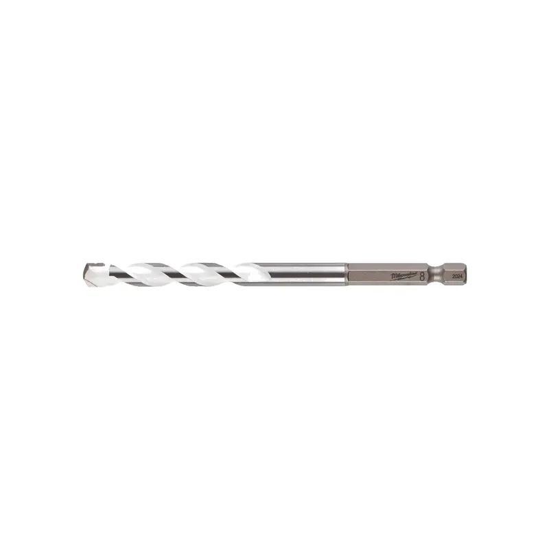 SHOCKWAVE Multimaterial Bohrer 1/4" Hex (8 x 120 mm)" van Milwaukee – productafbeelding