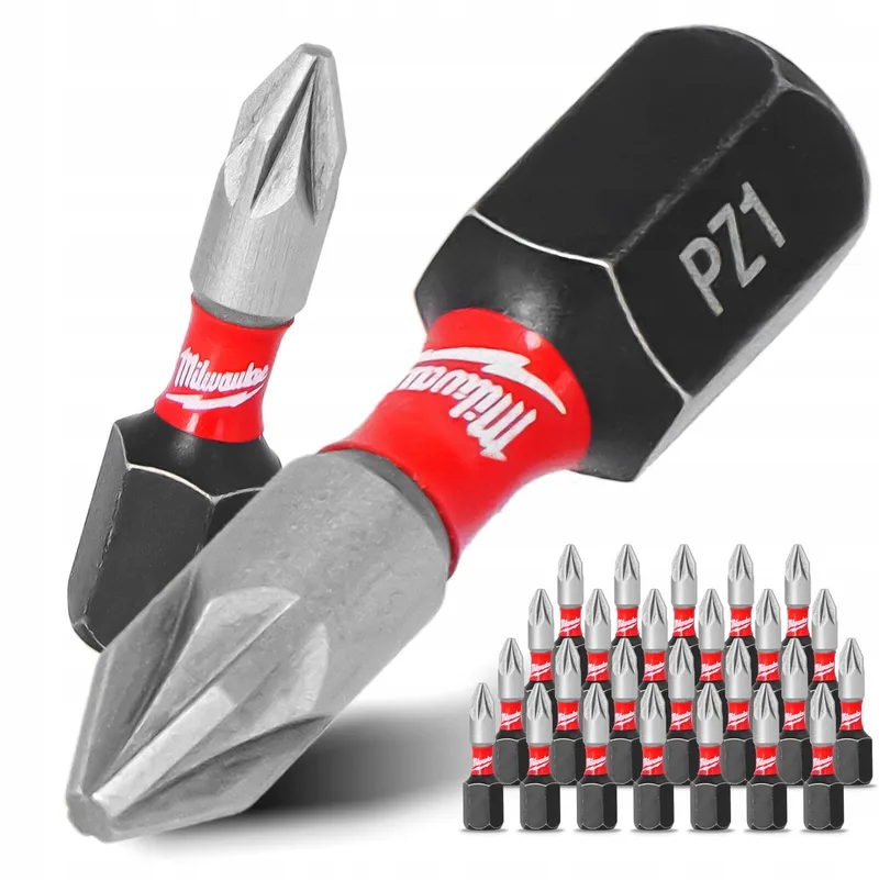 SHOCKWAVE PZ1 Impact Bits 25mm - 25 Stuks by Milwaukee – product image