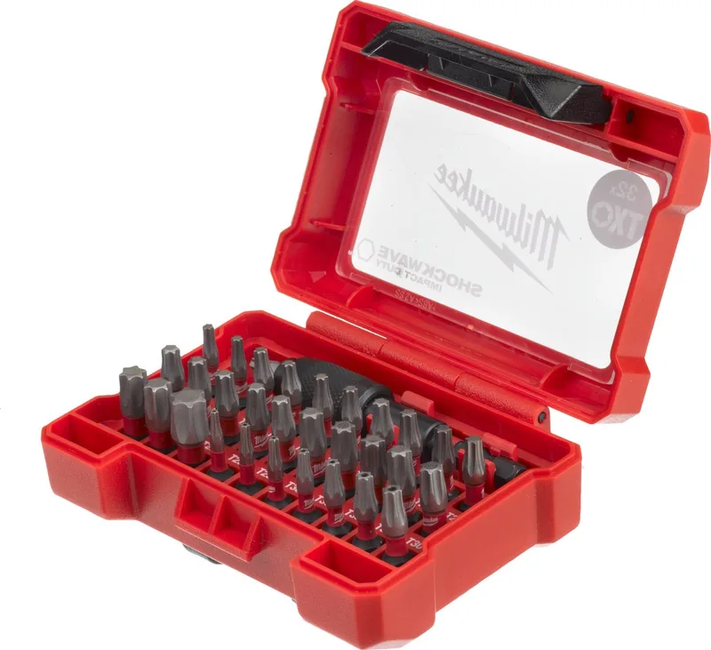 Shockwave Torx Bitset 32 ​​Delig - Slagvast van Milwaukee – productafbeelding