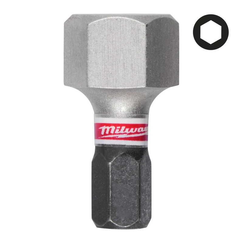 SHOCKWAVE™ Hex 12,0 x 25 mm Schroefbit (3 stuks) - 4932500385 by Milwaukee – product image
