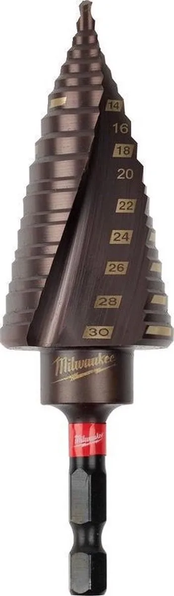 SHOCKWAVE™ Impact Duty step drill bits van Milwaukee – productafbeelding