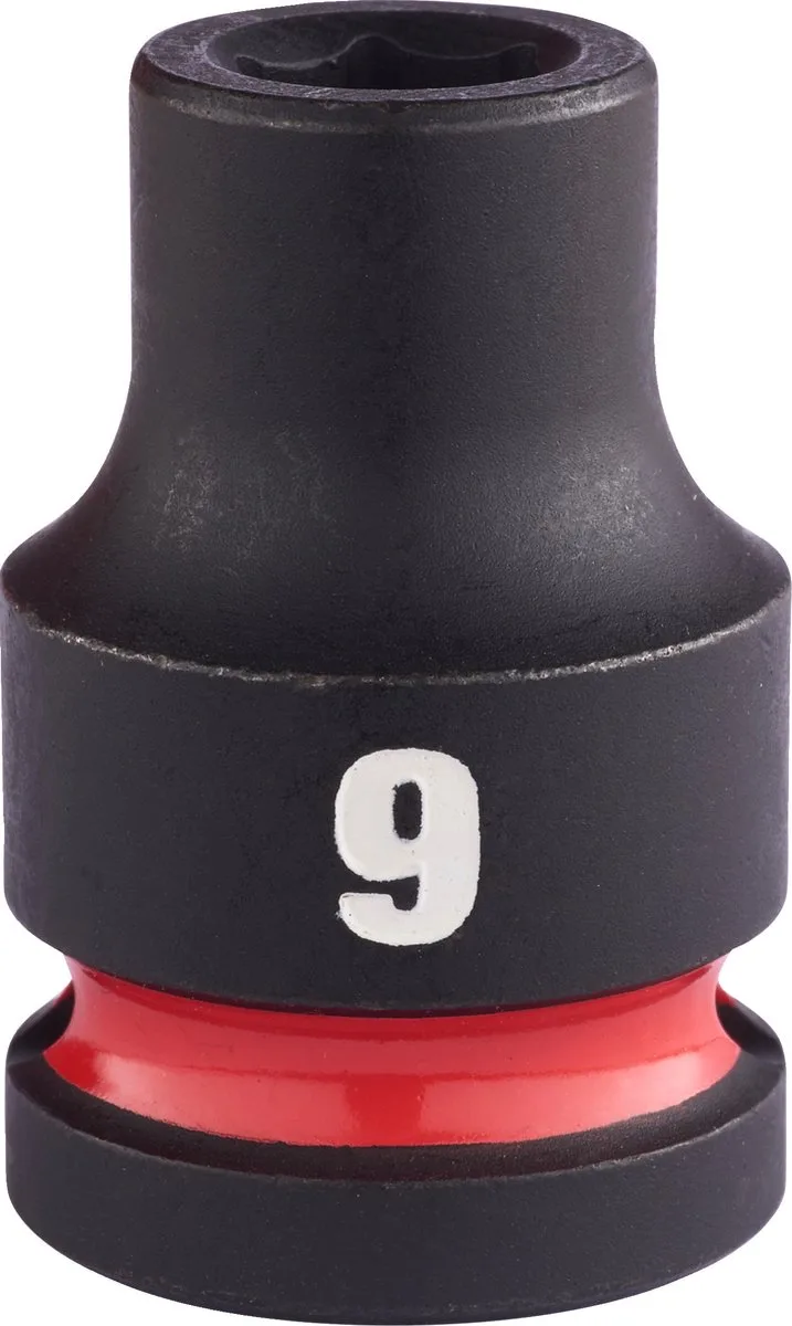 ShockWave™ Krachtdop 1/2 kort | 9 mm - 4932480303 von Milwaukee, Blau – Produktbild