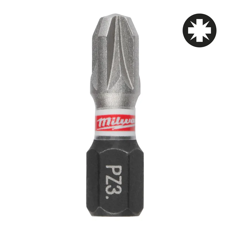 SHOCKWAVE™ PZ3 x 25 mm Schroefbit (3 stuks) - 4932500357 von Milwaukee – Produktbild