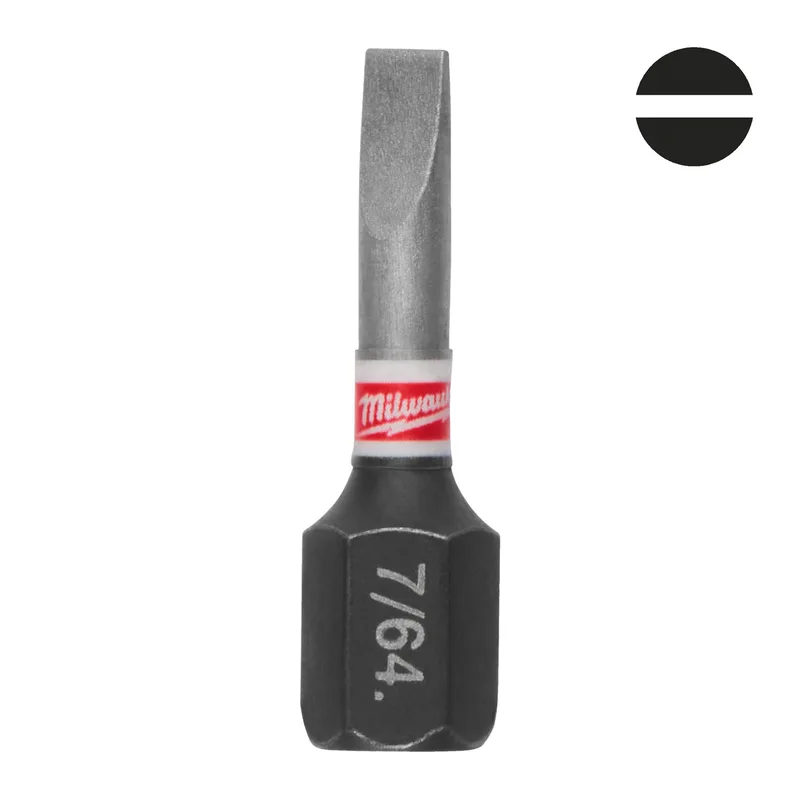 SHOCKWAVE™ SL0,6 x 4,5 x 25 mm Schroefbit (3 stuks) - 4932500386 by Milwaukee – product image