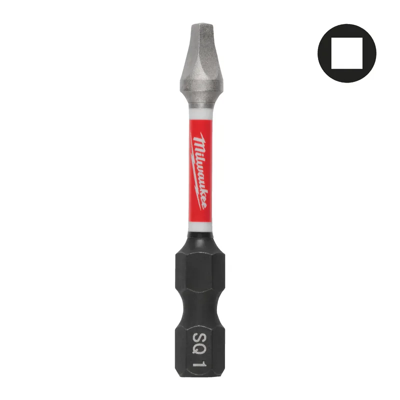 SHOCKWAVE™ SQ1 x 50 mm Schroefbit (1 stuk) - 4932500390 fra Milwaukee – produktbillede