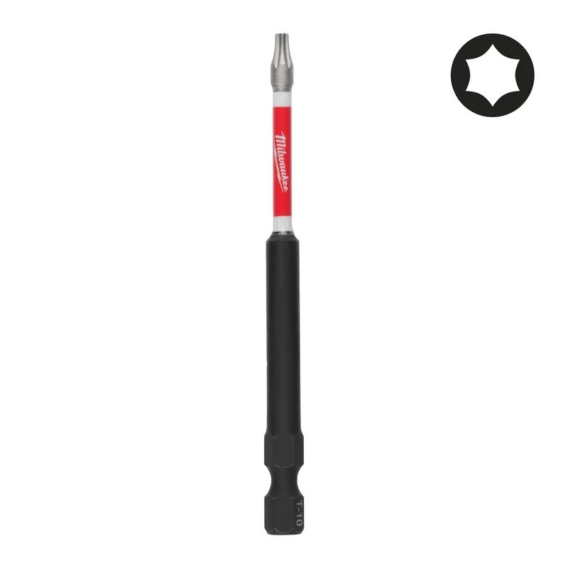 SHOCKWAVE™ TX10 x 90 mm Schroefbit (1 stuk) - 4932500233 de Milwaukee – image du produit