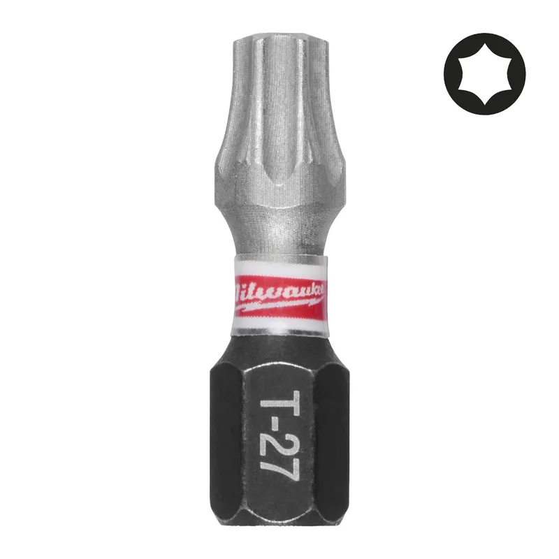 SHOCKWAVE™ TX27 x 25 mm Schroefbit (3 stuks) - 4932500365 de Milwaukee – image du produit