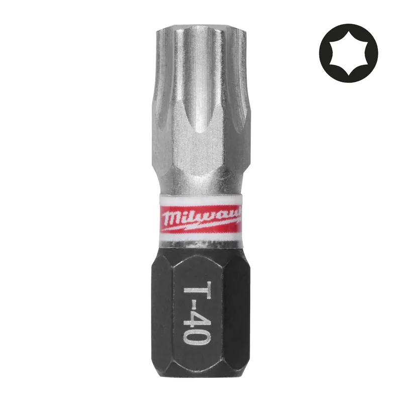 SHOCKWAVE™ TX40 x 25 mm Schroefbit (3 stuks) - 4932500367 fra Milwaukee – produktbillede