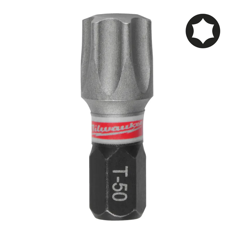 SHOCKWAVE™ TX50 x 25 mm Schroefbit (3 stuks) - 4932500368 by Milwaukee – product image