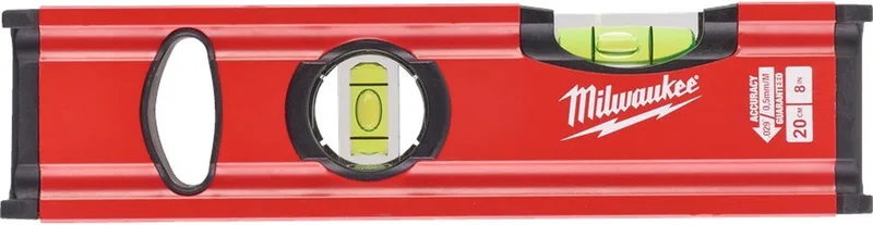 Slim Box Waterpas 20cm - Magnetisch de Milwaukee, Rouge – image du produit