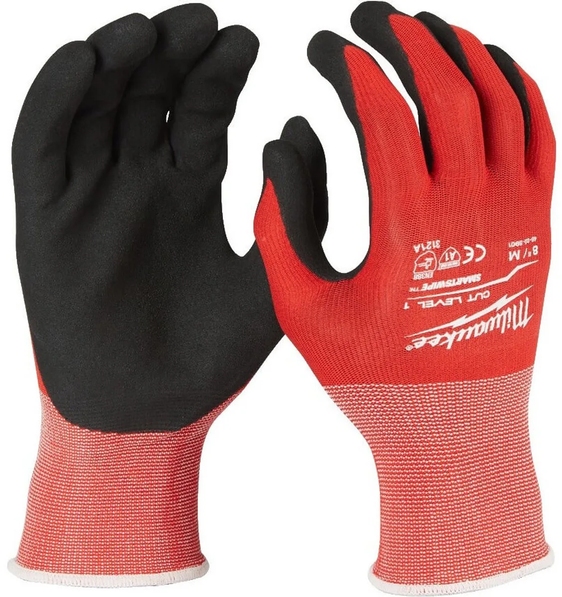 Snijklasse 1gedimde handschoenen. Cut Niveau 1 Handschoenen - XL / 10 - 1pc - 4932471418 van Milwaukee, Maat XL – productafbeelding