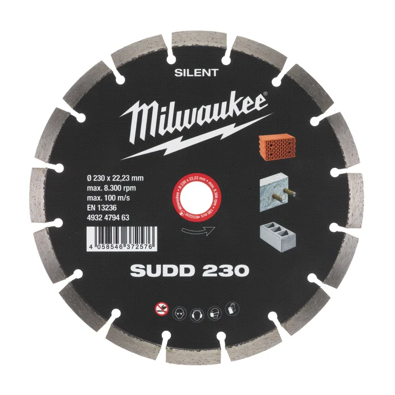 SUDD 230 x 22,23 x 3,0 mm Diamantschijf - Premium Silent - 4932479463 de Milwaukee – image du produit