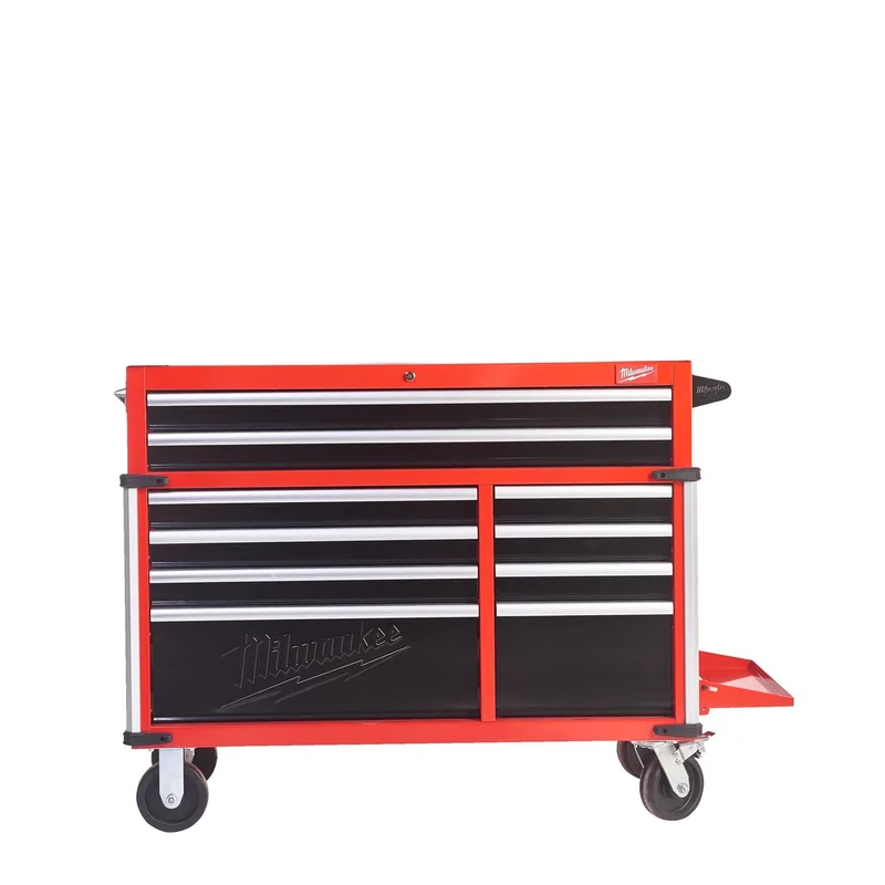 TOOLGUARD™ Stalen gereedschapswagen 117 cm rood - 10 lades - SRC46-1 - 4932478852 by Milwaukee – product image