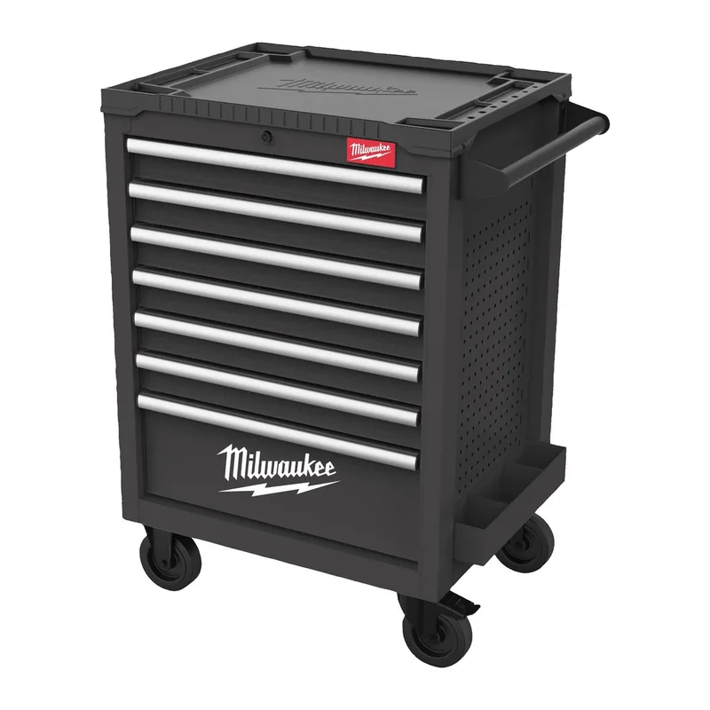 TOOLGUARD™ Stalen gereedschapswagen 69 cm grijs (RAL 7021) - 7 lades - SRC27/7-2 - 4932500740 de Milwaukee – image du produit