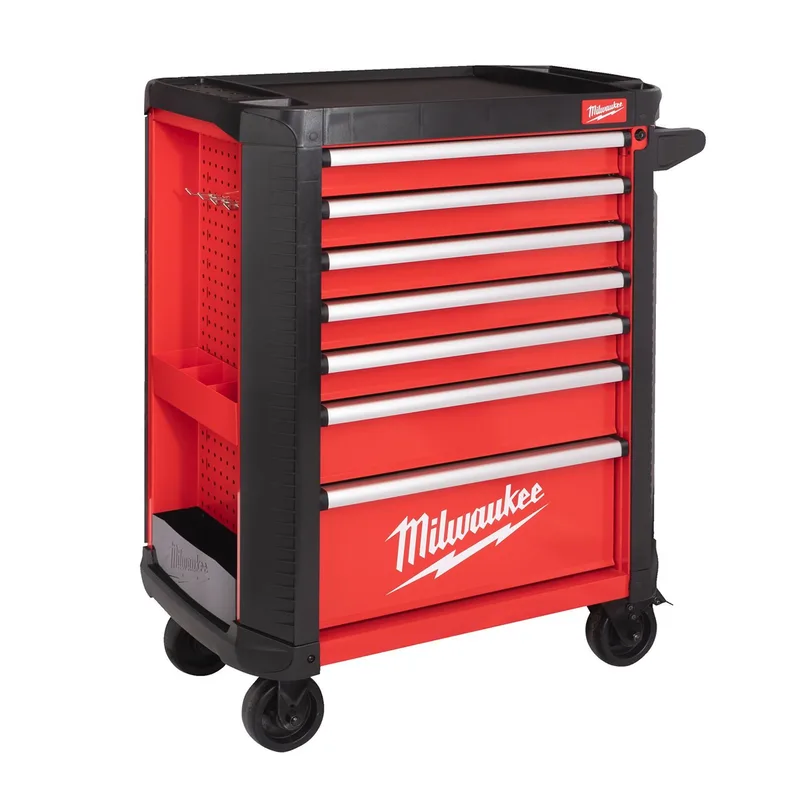 TOOLGUARD™ Stalen gereedschapswagen 78 cm rood - 7 lades - SRC30-1 - 4932478849 by Milwaukee – product image