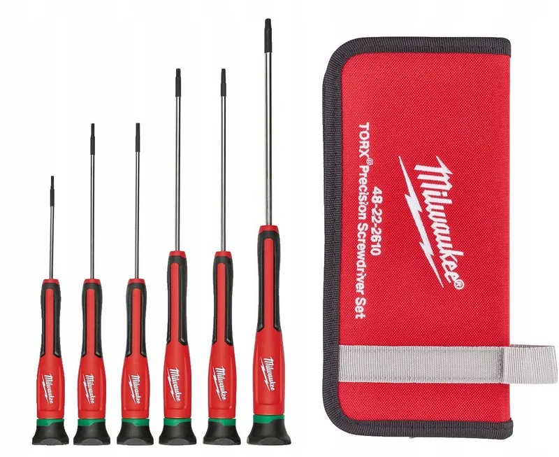 Torx Precisie Schroevendraaier Set 6- delig - 4932471870 by Milwaukee, Black – product image