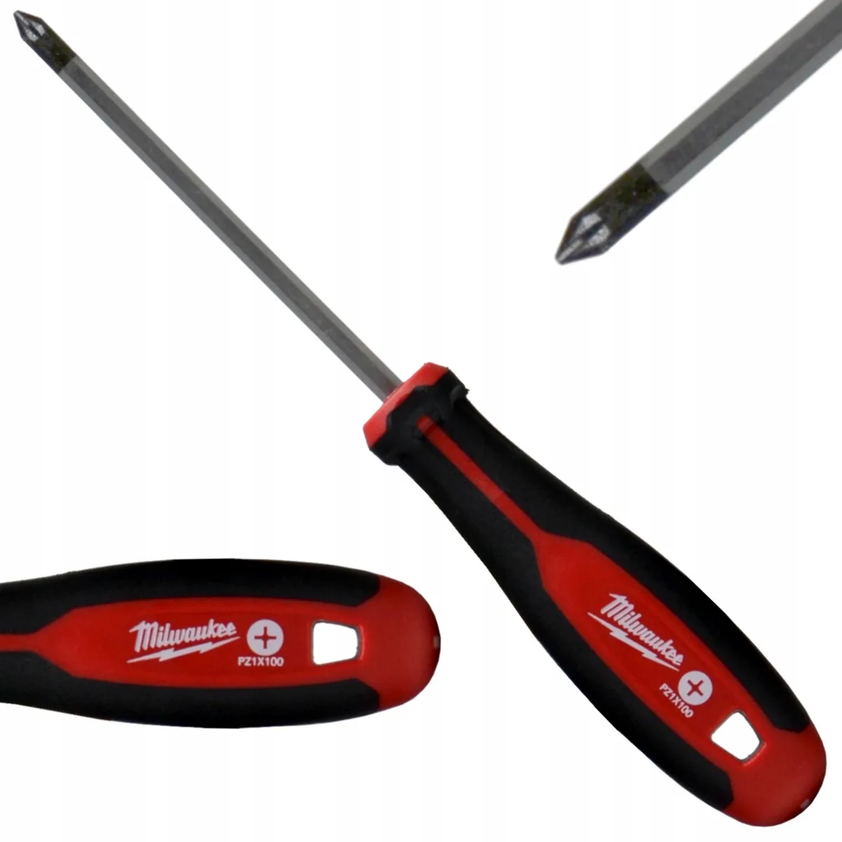 Tri-lobe Schroevendraaier PZ1 x 100 - 4932471791 från Milwaukee, Blå – produktbild