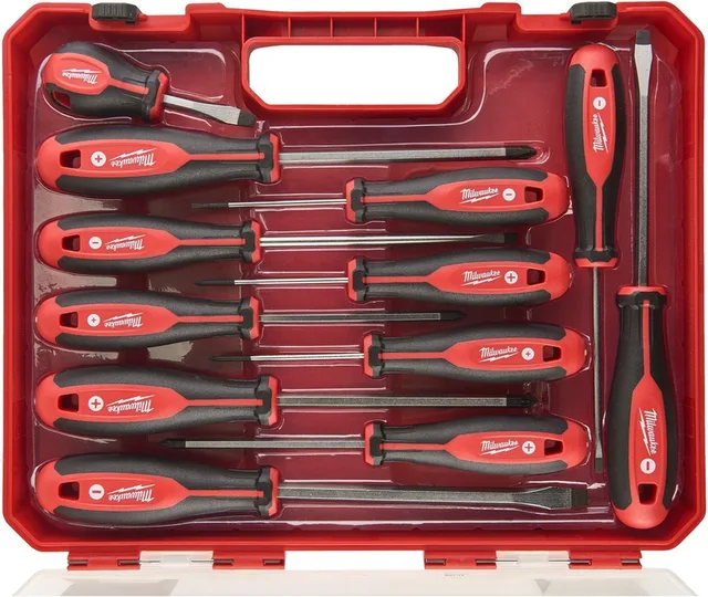 Tri-lobe schroevendraaier Set 12- delig