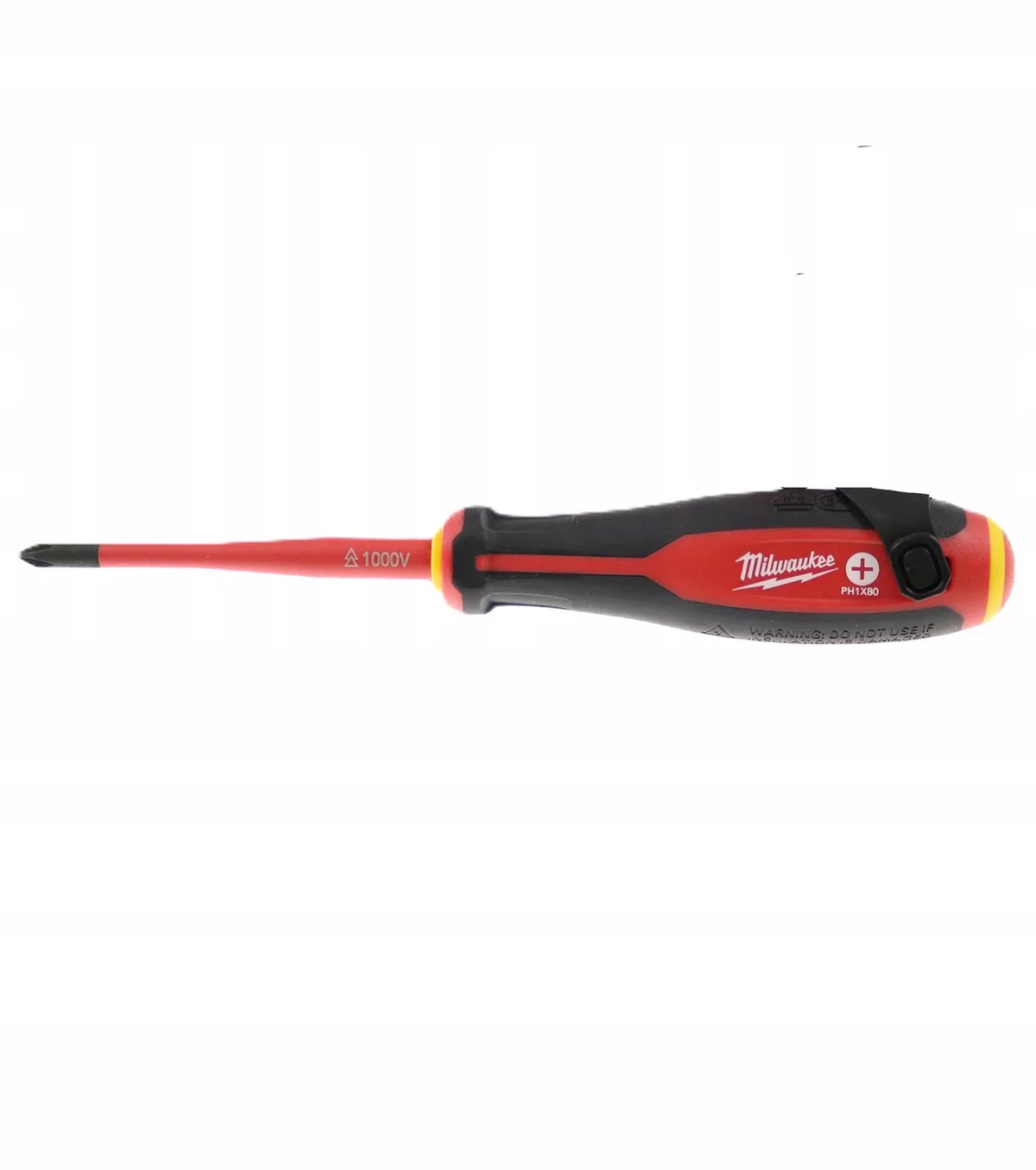 Tri-Lobe VDE Schroevendraaier PH1x80 - 4932478721 från Milwaukee, Blå – produktbild