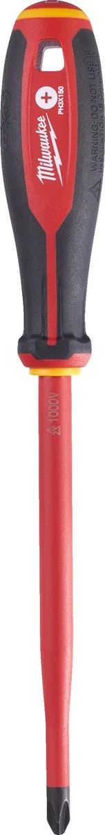 Tri-Lobe VDE Schroevendraaier PH3x150 - 4932478723 by Milwaukee, Blue – product image