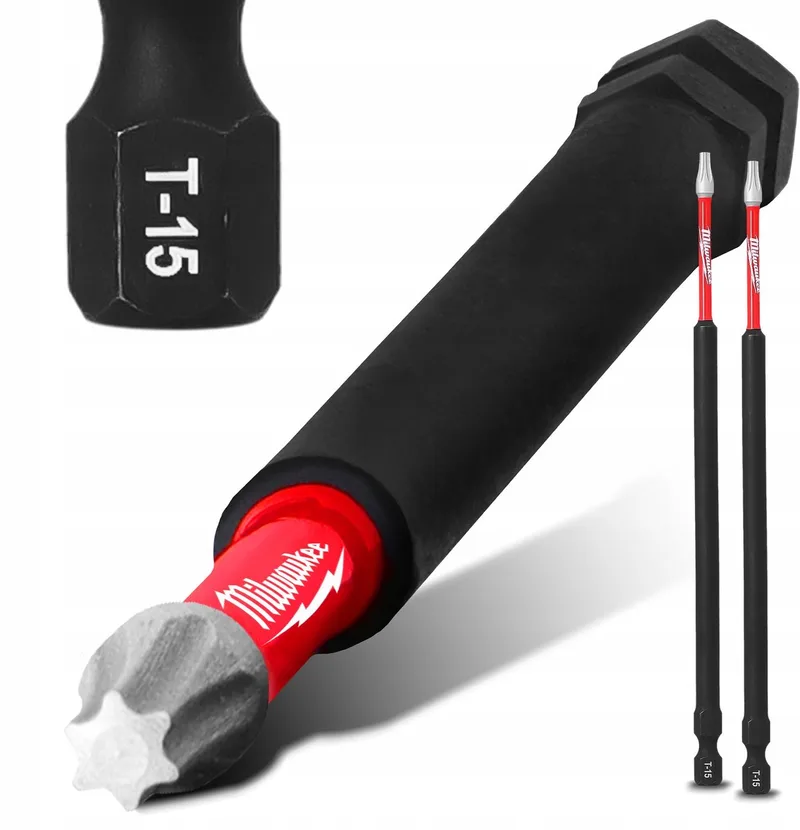 TX15 Impact Bit 150mm Magnetisch 2 Stuks van Milwaukee – productafbeelding