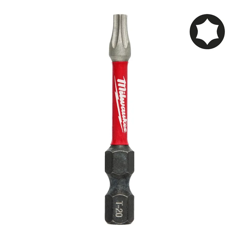 TX20 x 50 mm IMPACT DUTY schroefbit (1 stuk) - SHOCKWAVE™ - 4932430876 de Milwaukee – image du produit