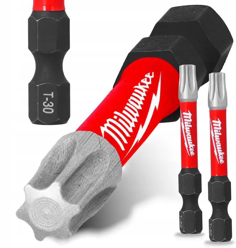 TX30 Impact Bits 50mm Torx 2 Stuks - Shockwave Duty van Milwaukee – productafbeelding