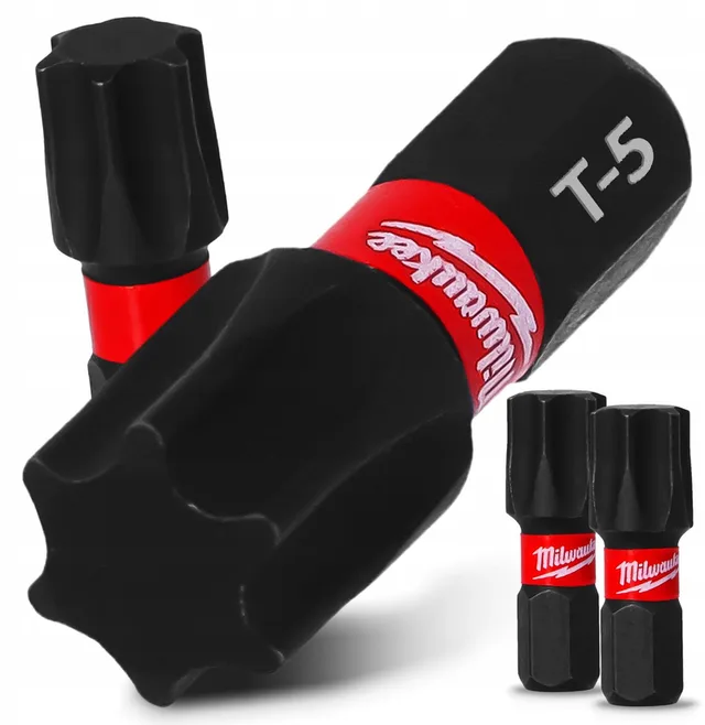 TX50 Slagmoer Bit 25mm Magnetisch 2 Stuks