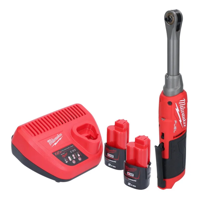 Umschaltknarre M12 FHIR14LR-202 Akku Hochgeschwindigkeits Ratsche 12 V 47 Nm 1/4" by Milwaukee – product image 2 of 5