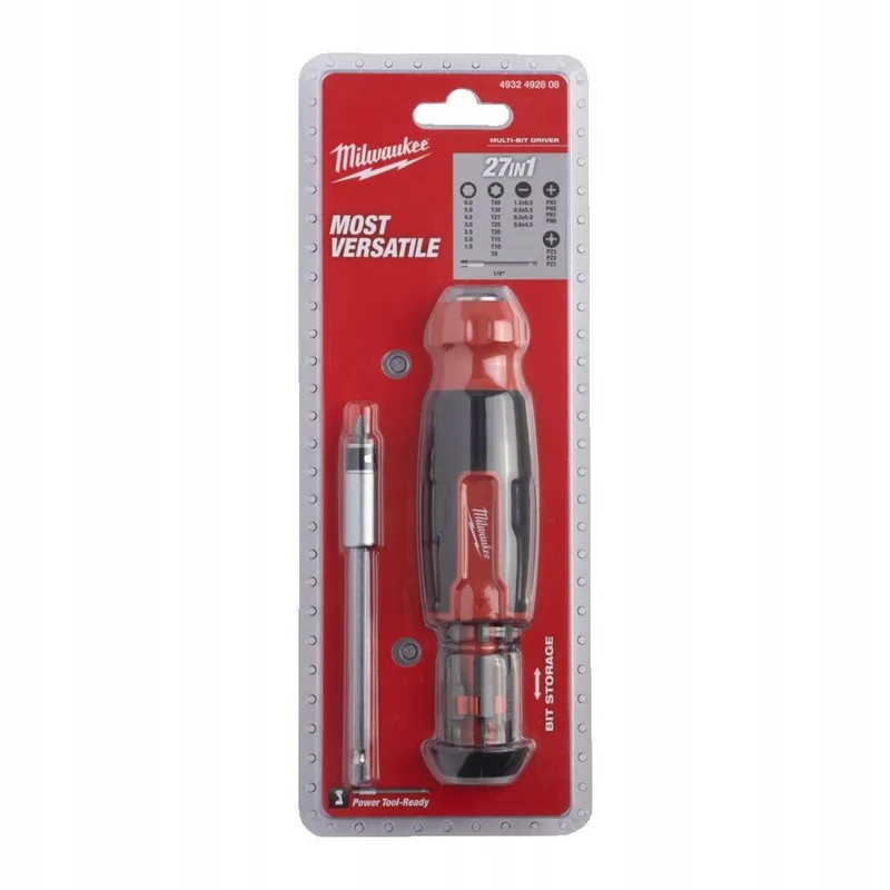 Universele Schroevendraaier met Ratel 27-delig by Milwaukee, Black – product image