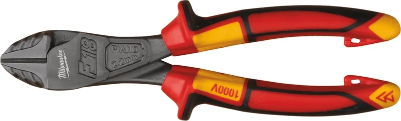 VDE Heavy-Duty diagonale kniptang. VDE Heavy Duty Zijkniptang 180mm - 4932464569 de Milwaukee, Bleu – image du produit