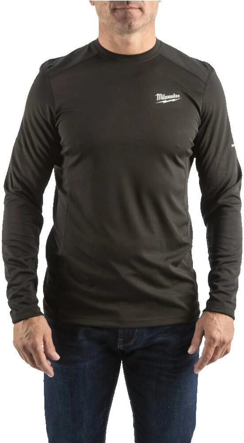 Warm Weather WWLSS Long Sleeve UV-bescherming fra Milwaukee, Rød – produktbillede