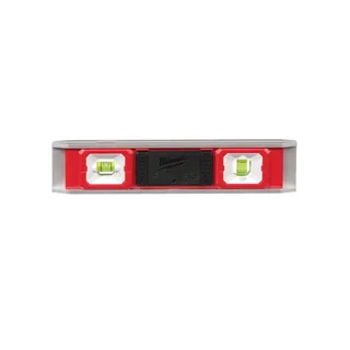 Wasserwaage Torpedo LED 23 cm lang magnetisch van Milwaukee – productafbeelding 2 van 4