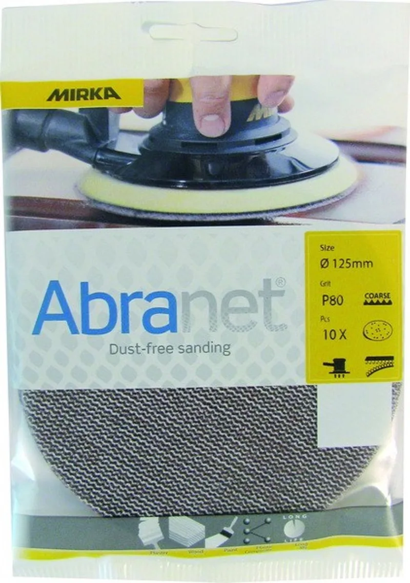 Abranet ECO Schuurschijven 125mm *KLEINVERPAKKING* - P120 de Mirka – image du produit
