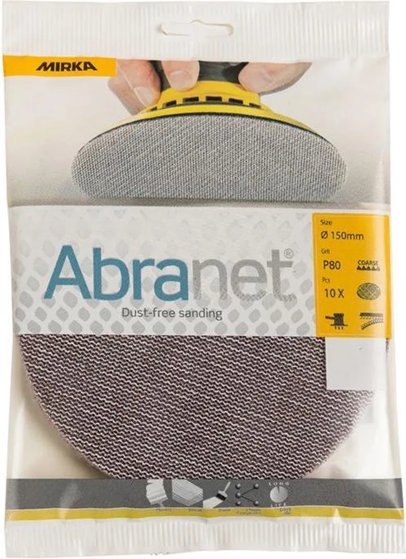 Abranet ECO Schuurschijven 150mm *KLEINVERPAKKING* - P240 by Mirka – product image